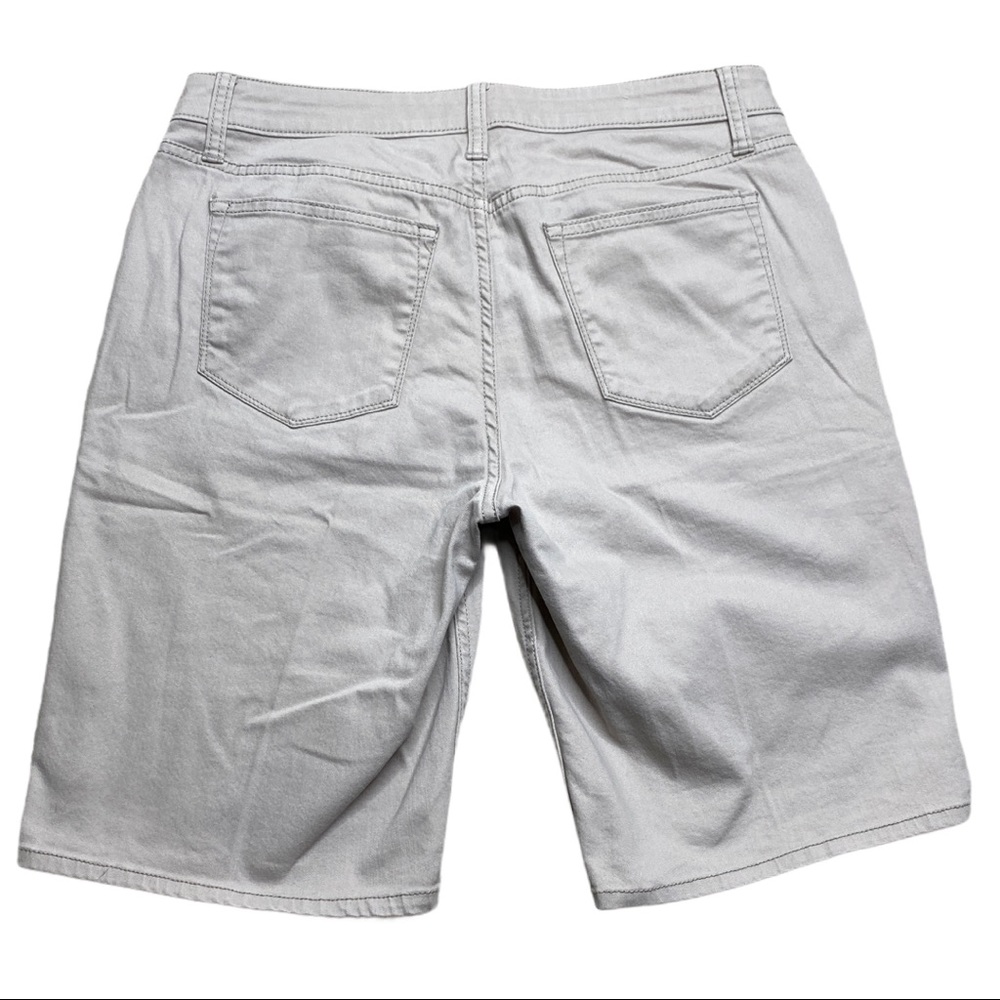 Lee Rider MidRise Bermudas Khaki Shorts Size 8 - Picture 4 of 5